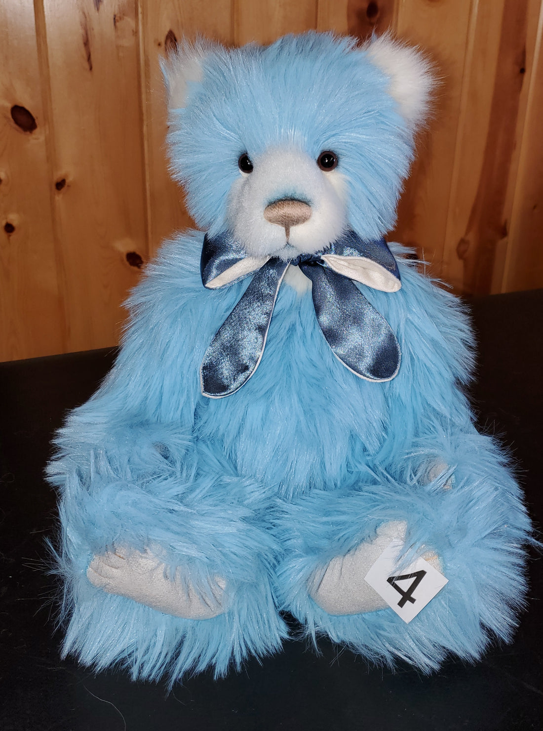 Suzanne - 17" Fluffy Pale Blue Plush by Charlie Bears