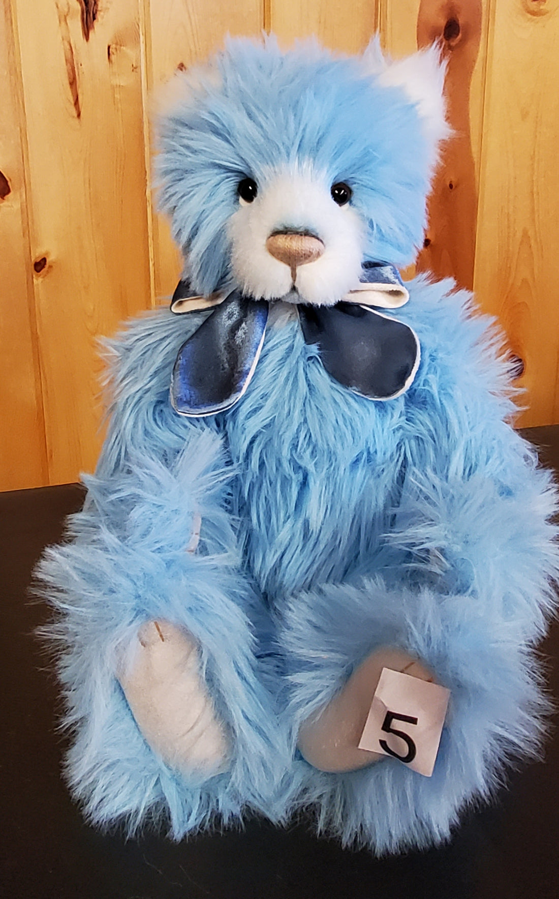 Suzanne - 17" Fluffy Pale Blue Plush by Charlie Bears