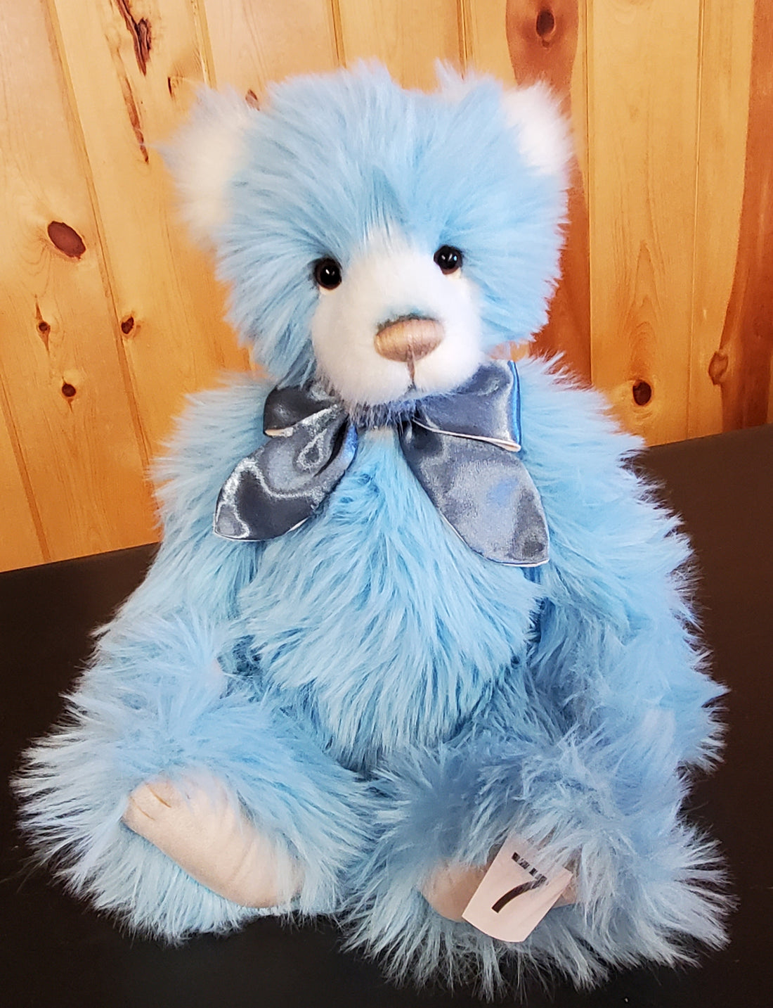 Suzanne - 17" Fluffy Pale Blue Plush by Charlie Bears