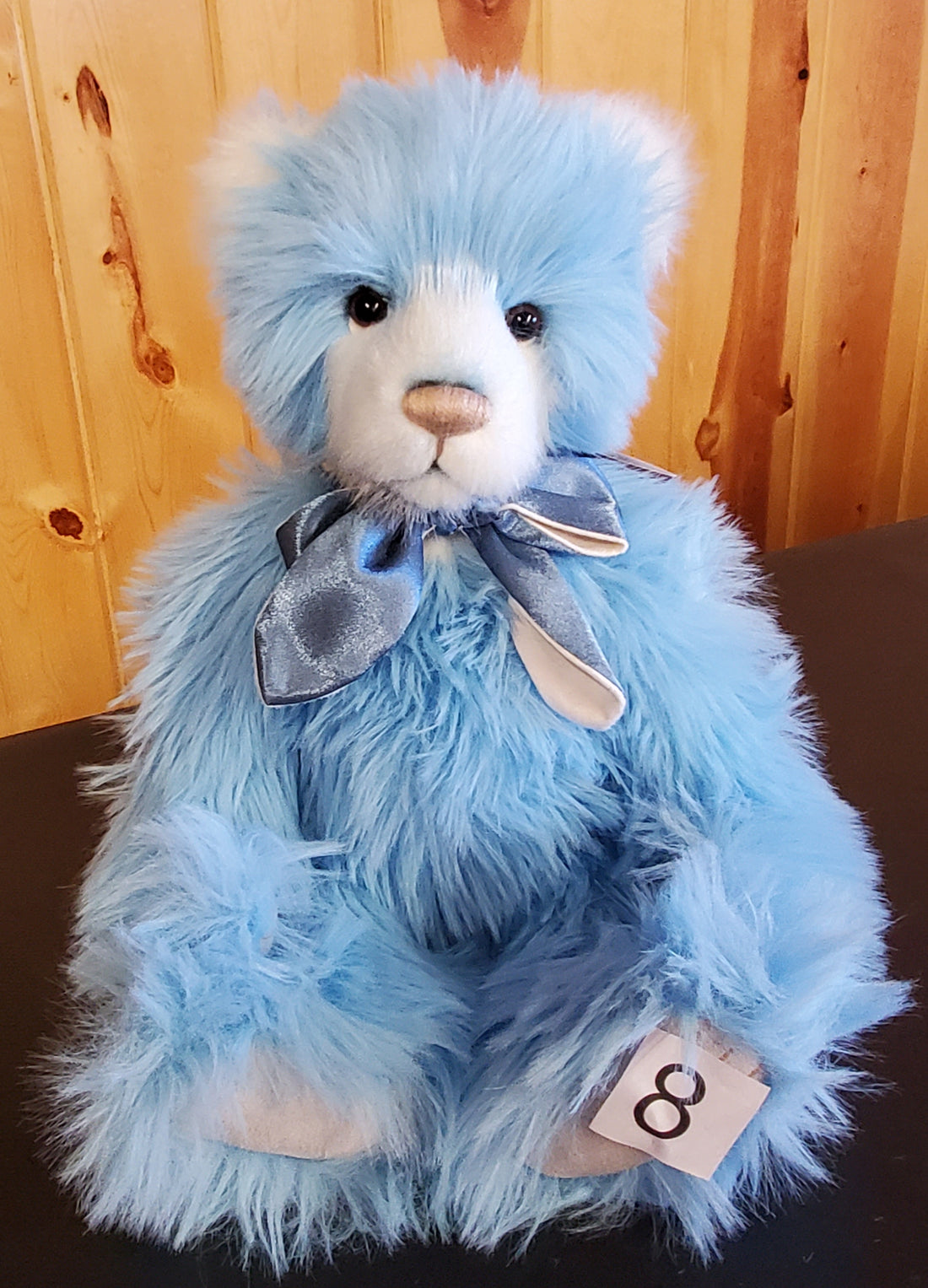 Suzanne - 17" Fluffy Pale Blue Plush by Charlie Bears