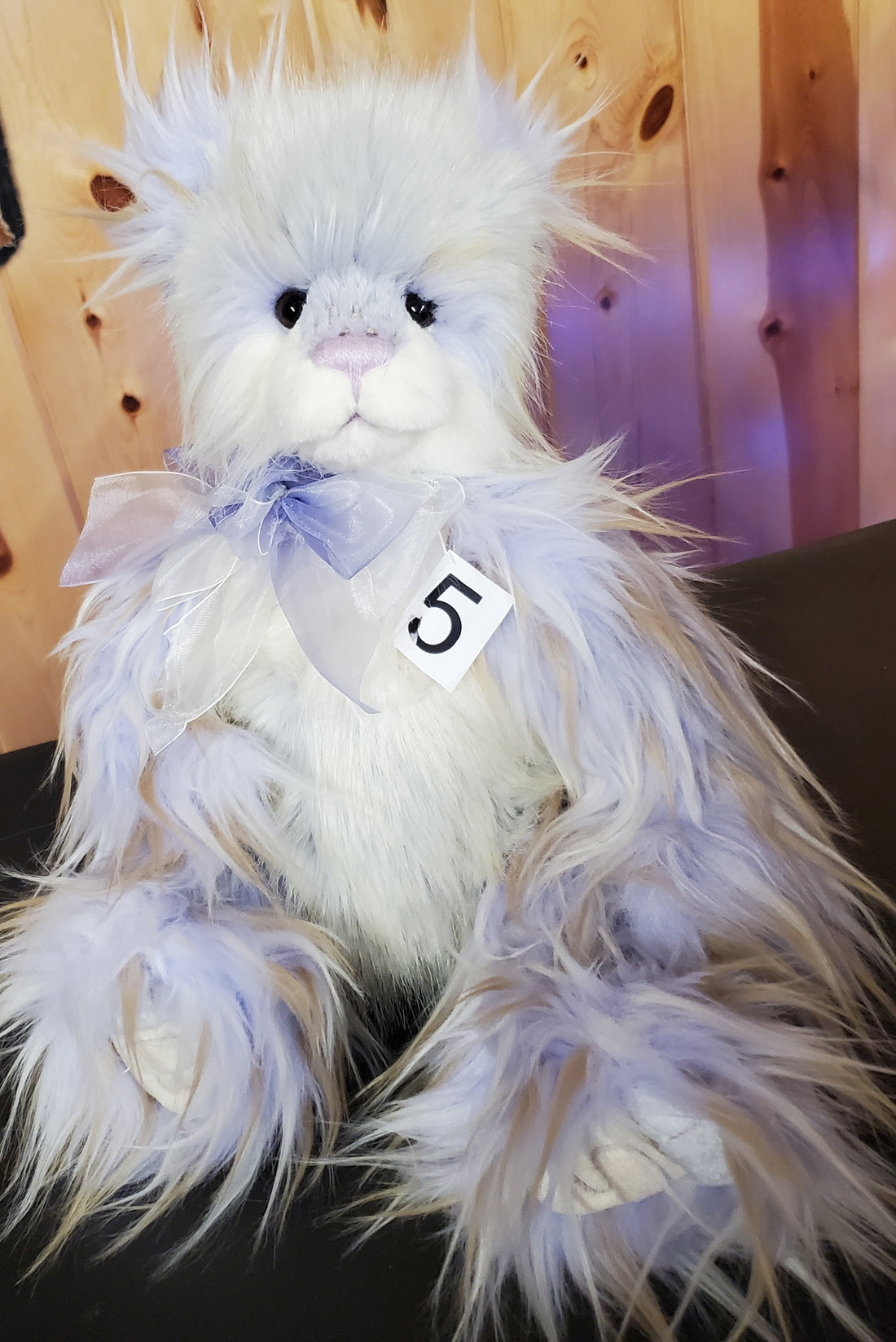 Popping Candy - 14.5" Long Haired Panda by Charlie Bears