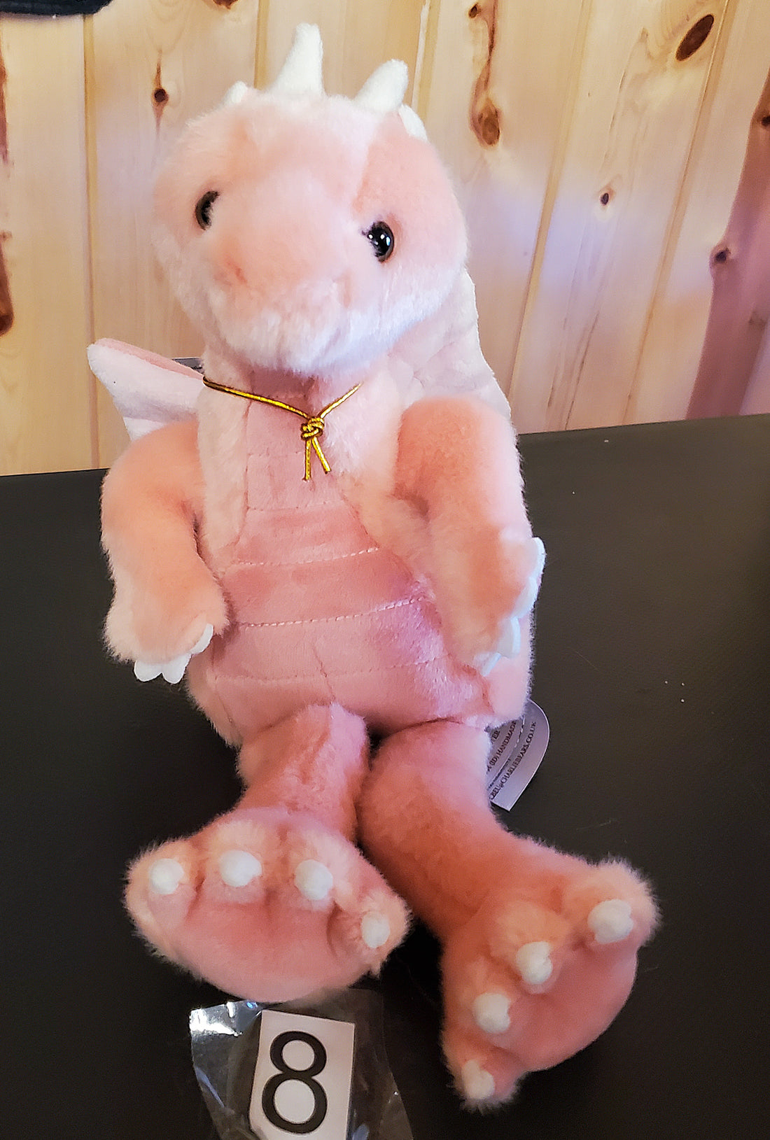 Hearts - 8"  Non-Jointed Dragon Charlie Bears' Bearhouse