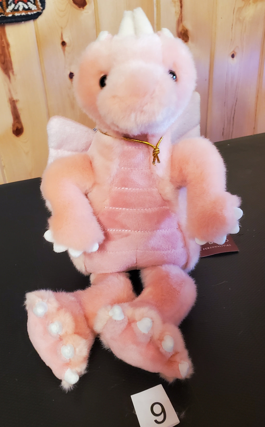 Hearts - 8"  Non-Jointed Dragon Charlie Bears' Bearhouse