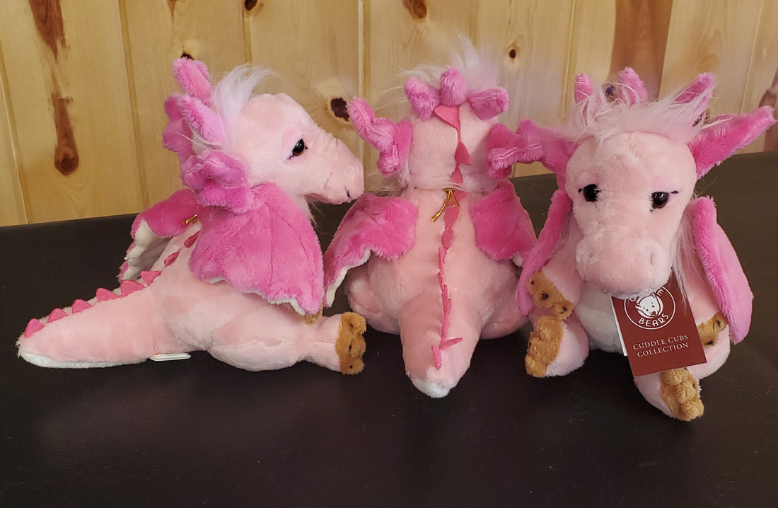Festoon Pale Pink Cuddle Cubs Dragon