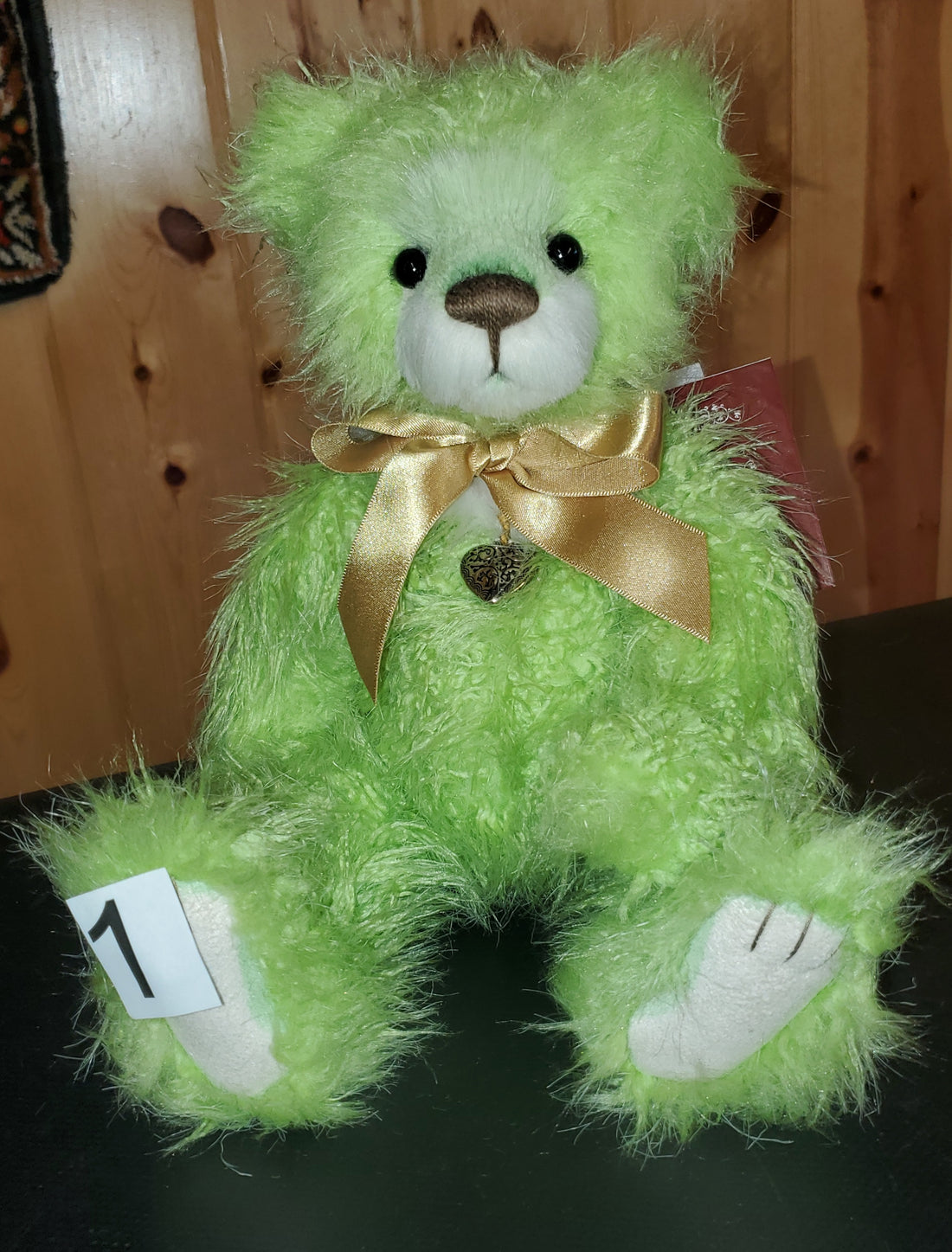 Key Lime Pie - 12.5" Pale Green Plush by Charlie Bears
