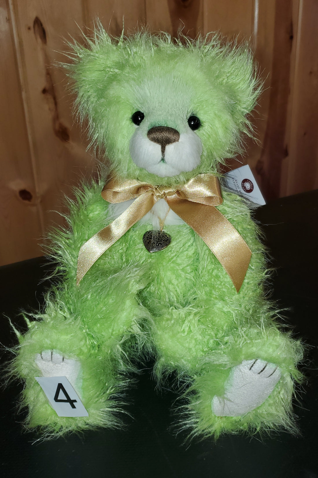 Key Lime Pie - 12.5" Pale Green Plush by Charlie Bears