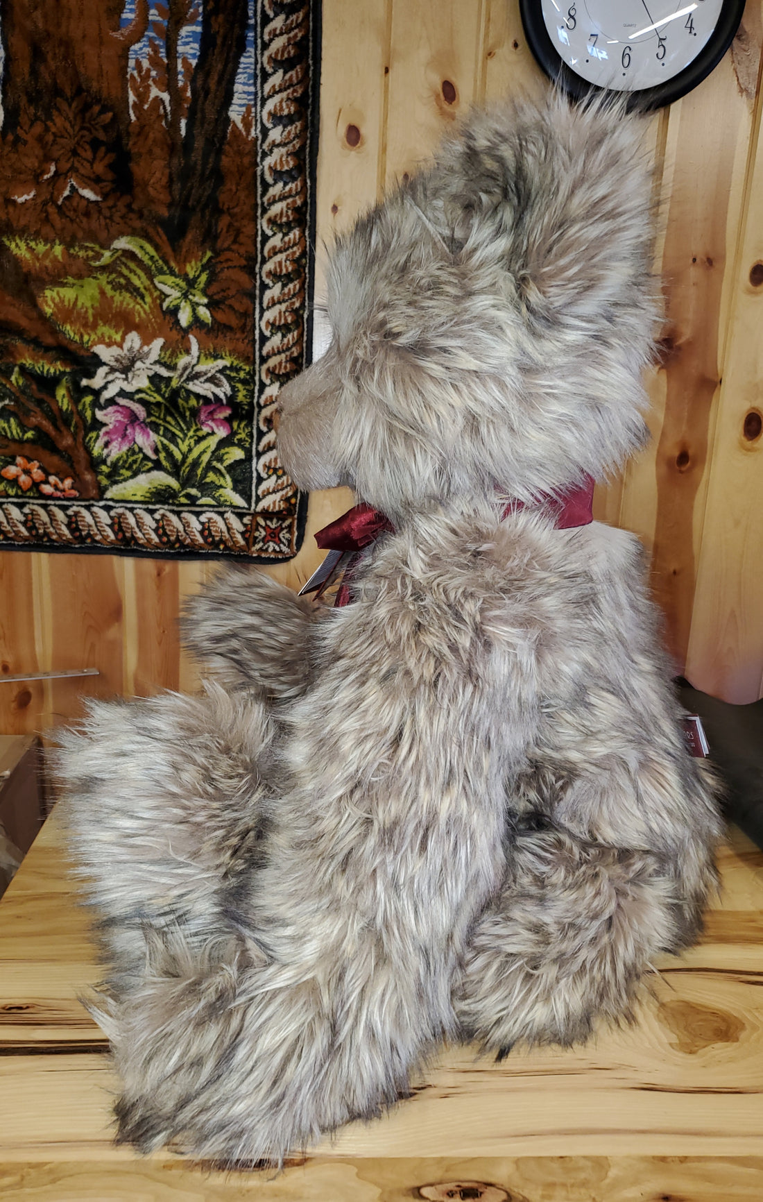 Reynolds - 30" Big Chunky Brown Panda by Charlie Bears.