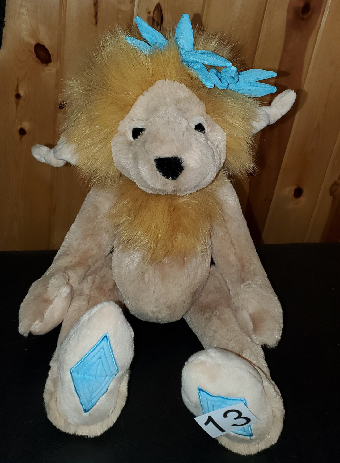 Topaz Blu - 10.5" Bearhouse  Troll by Charlie Bears - Safe for 18 Months and Up!