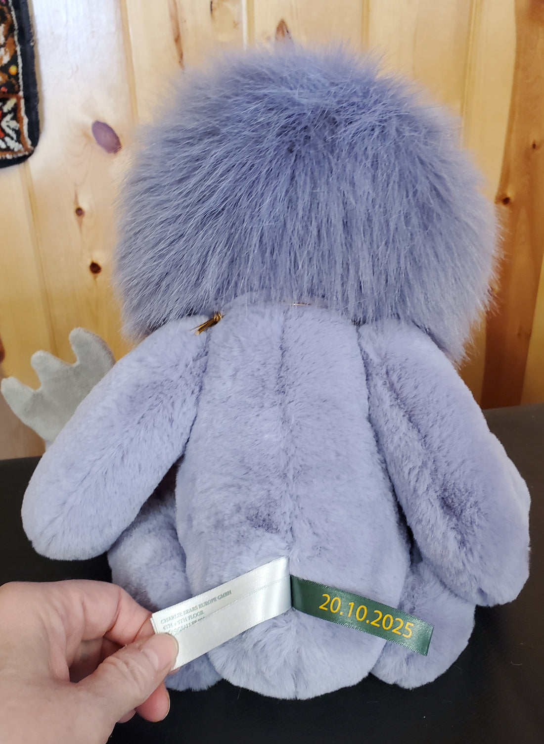 Amethyst Boo - 11.5" Lavender Troll by Charlie Bears - Safe for 18 Months and Up!