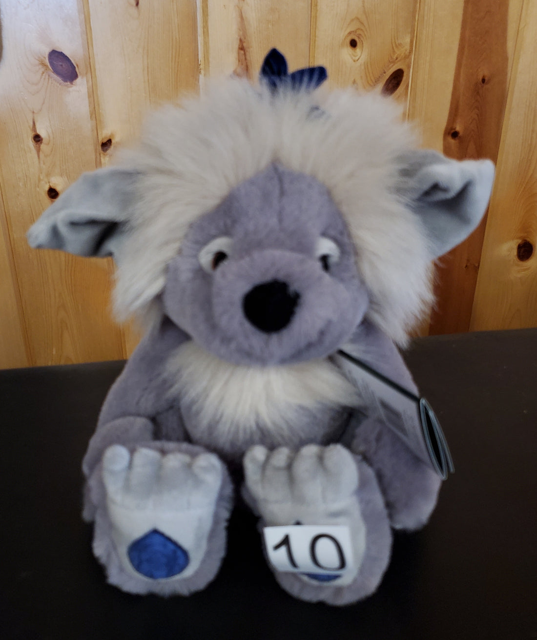 Sapphire Sue - 8" Blue Bearhouse Troll by Charlie Bears - Safe for 18 Months and Up!