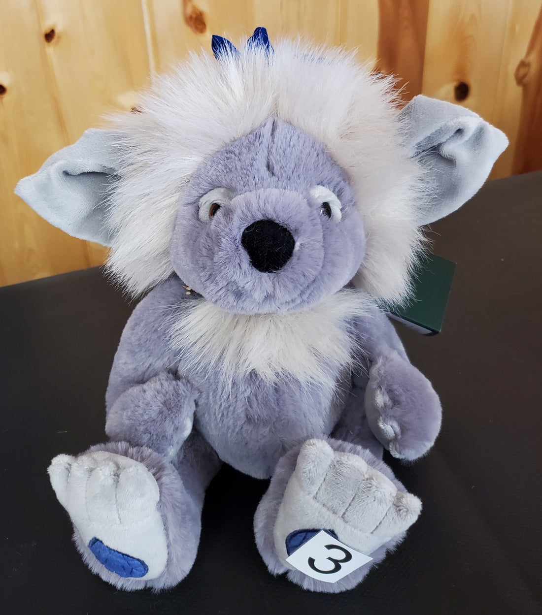 Sapphire Sue - 8" Blue Bearhouse Troll by Charlie Bears - Safe for 18 Months and Up!