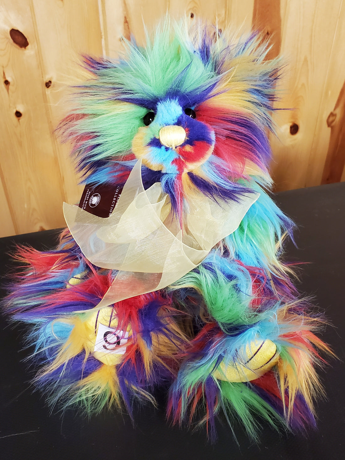 Borealis 14" Multicolored Rainbow Plush by Charlie Bears
