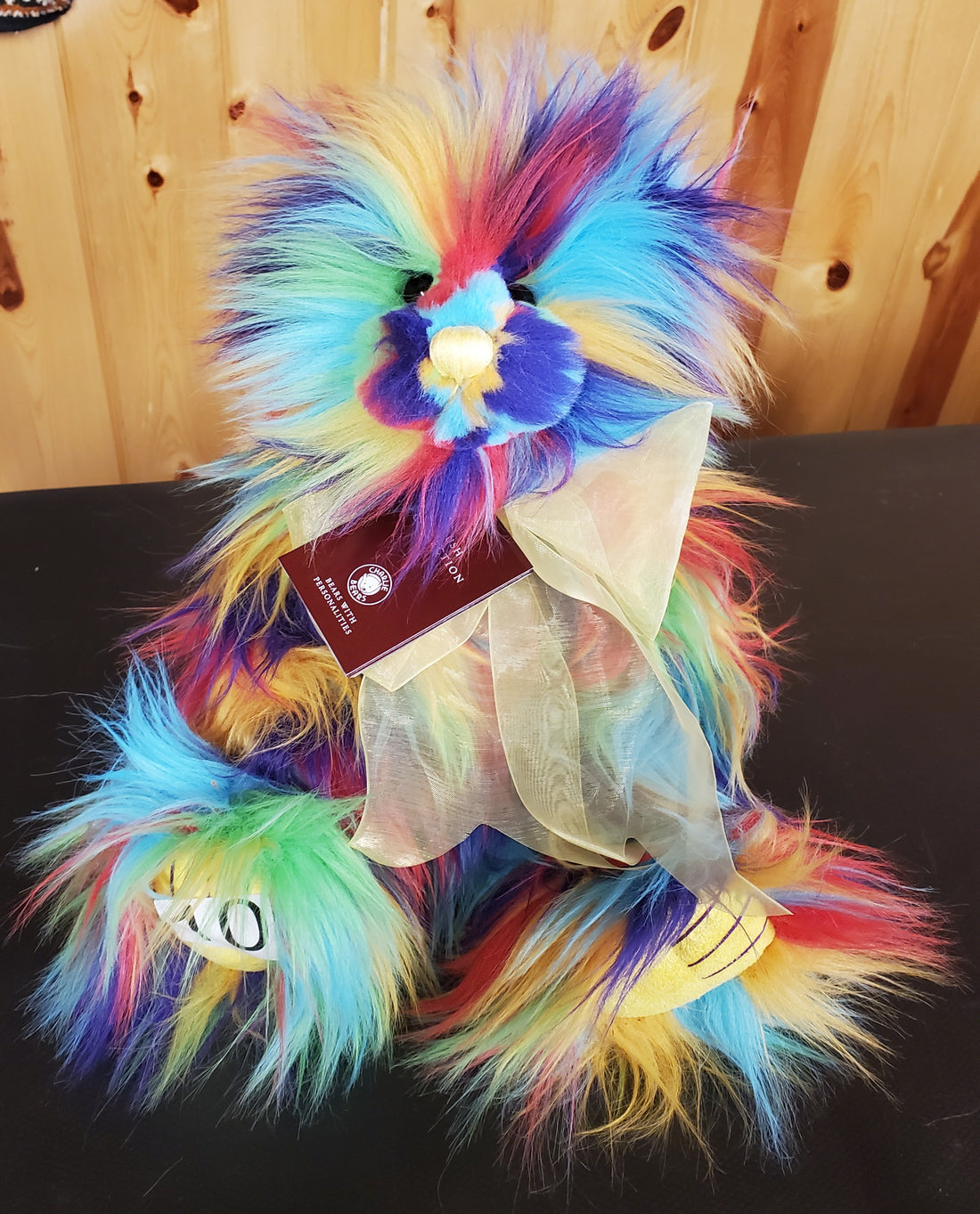 Borealis 14" Multicolored Rainbow Plush by Charlie Bears
