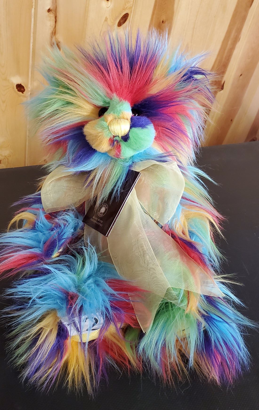 Borealis 14" Multicolored Rainbow Plush by Charlie Bears