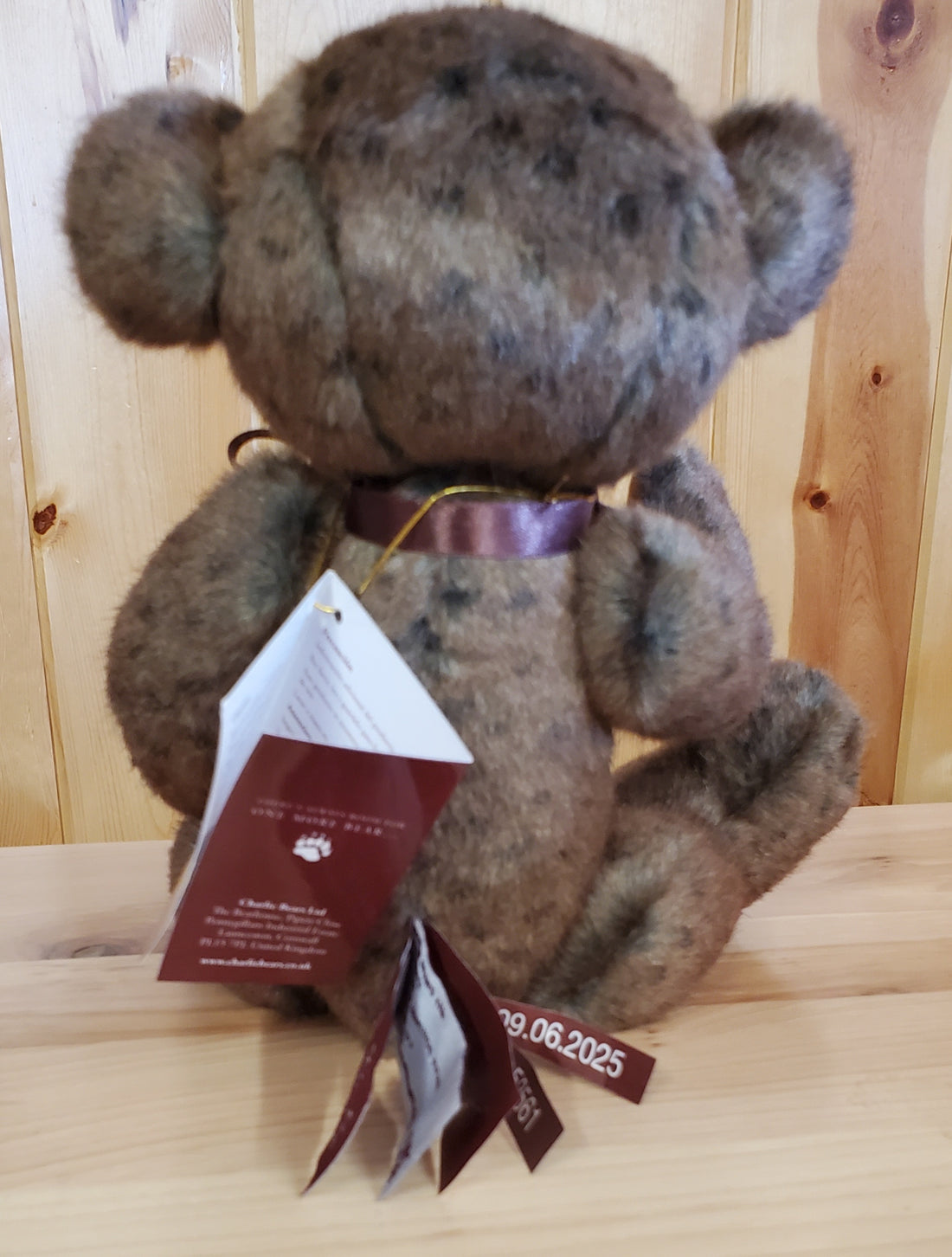 Wilson - 11" Brown Paw Store Exclusive by Charlie Bears