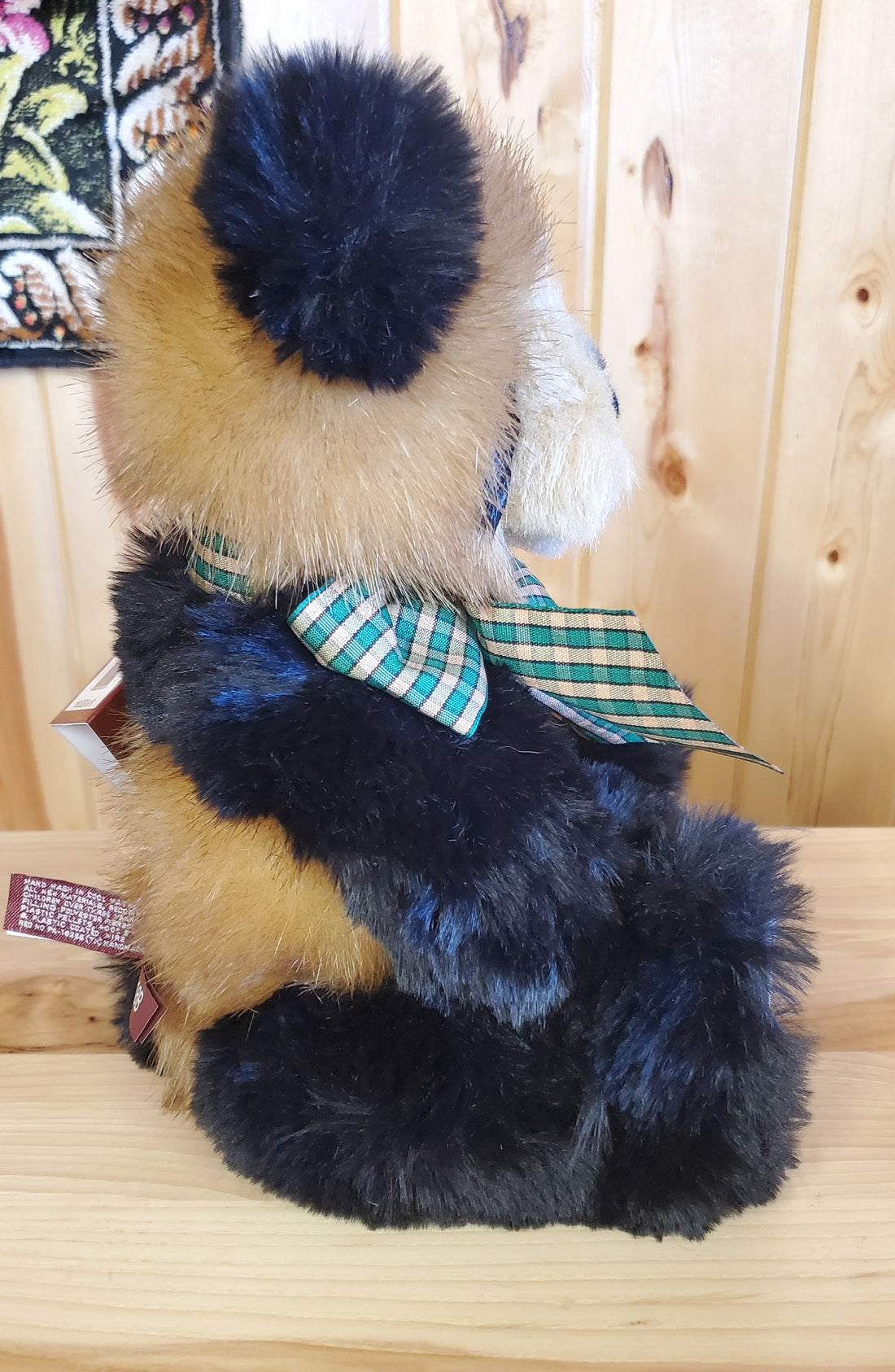 Collins - 14" Beige and Black Panda w/Super Soft Fur - by Charlie Bears