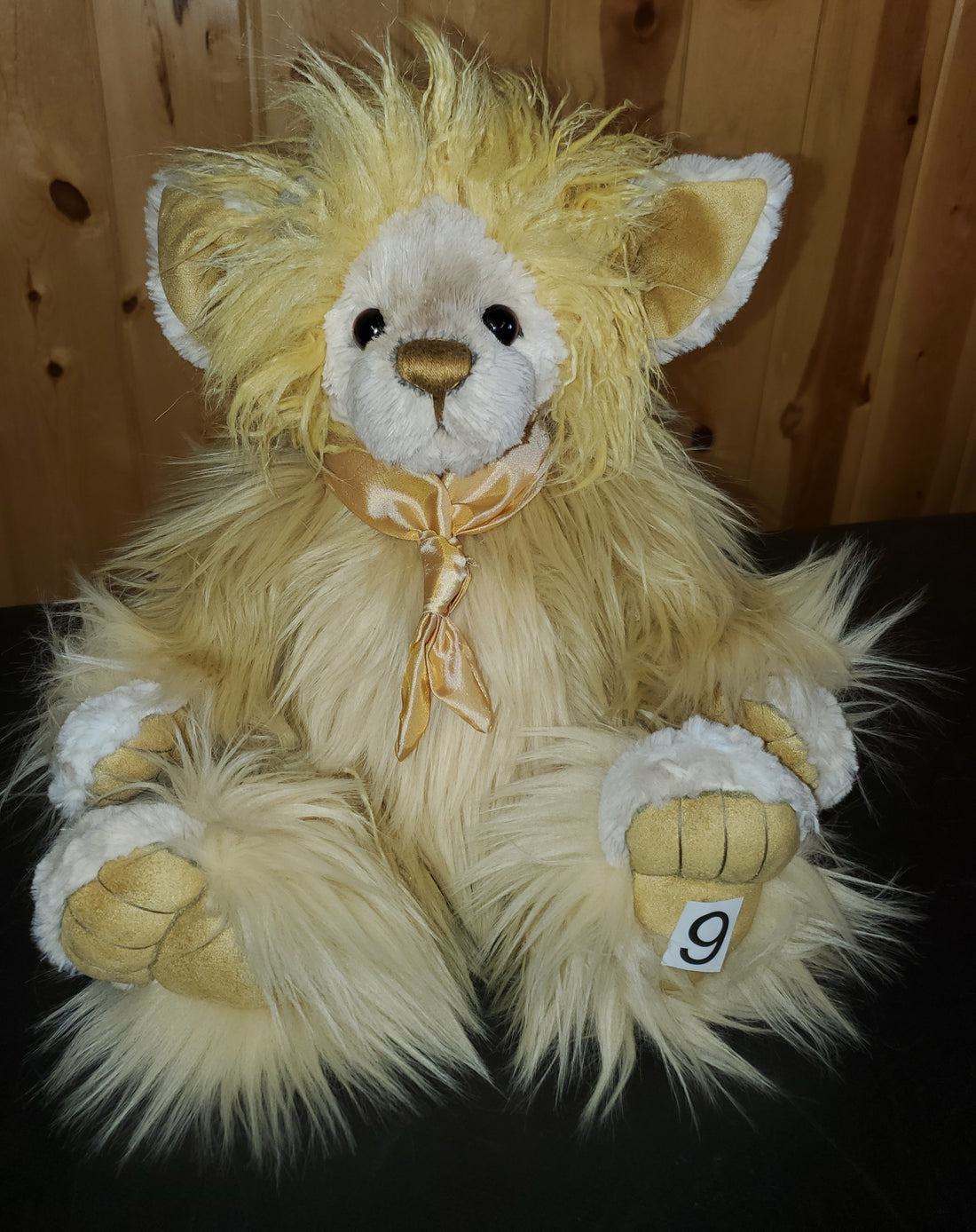 Field Troll - 15"Yellow Plush, Multiple Kinds of Fur by Charlie Bears