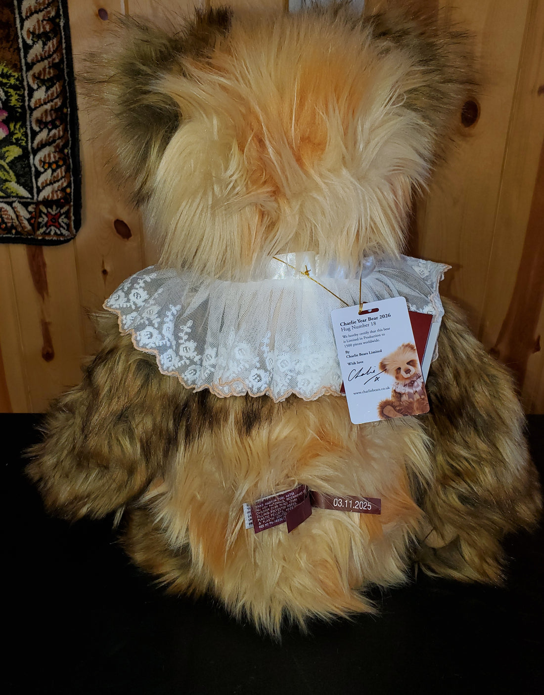 2026 Plush Charlie Year Bear 25" - Limited Edition