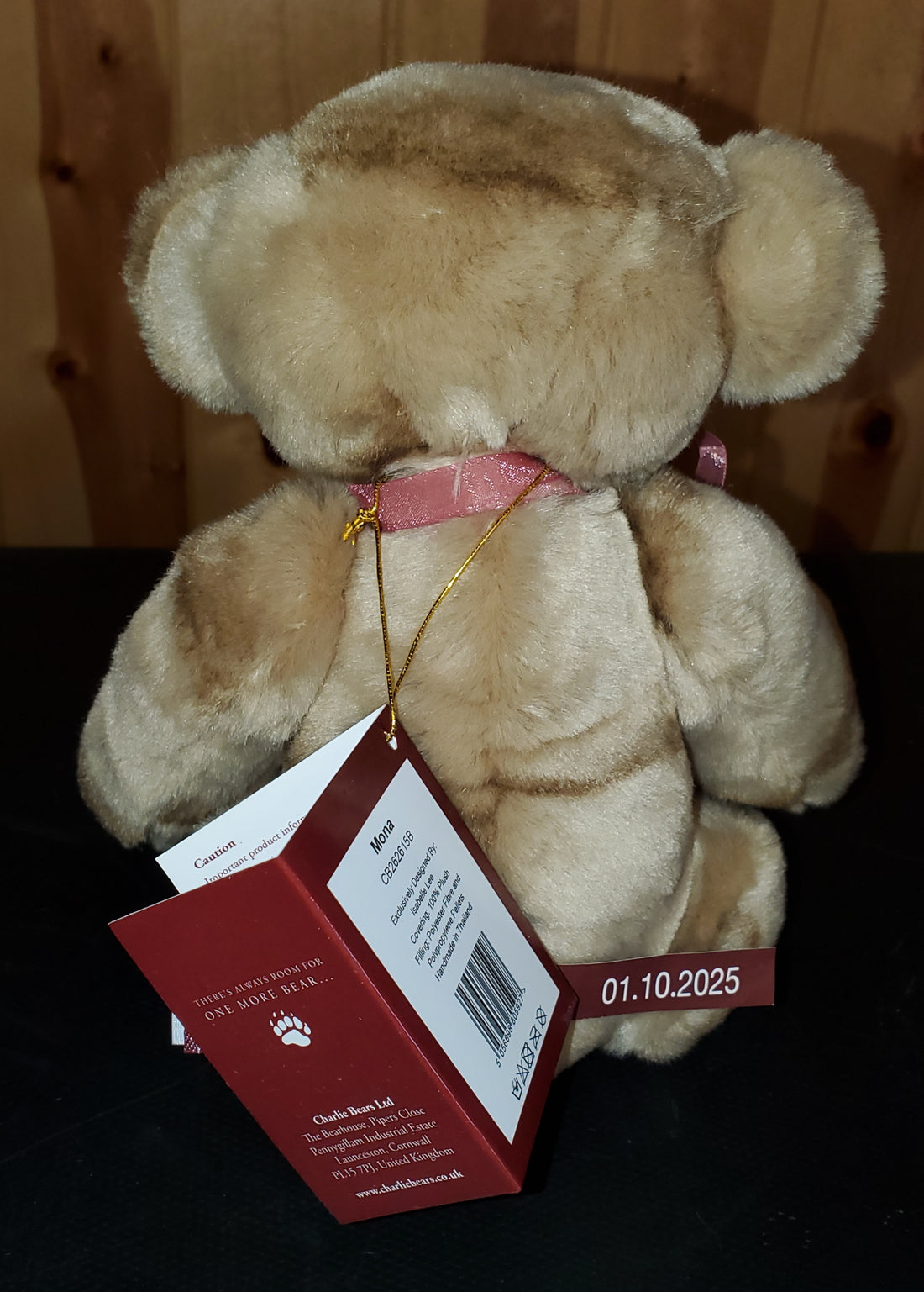 Mona  11" Honey-Colored Plush Lunnet's Sibling by Charlie Bears