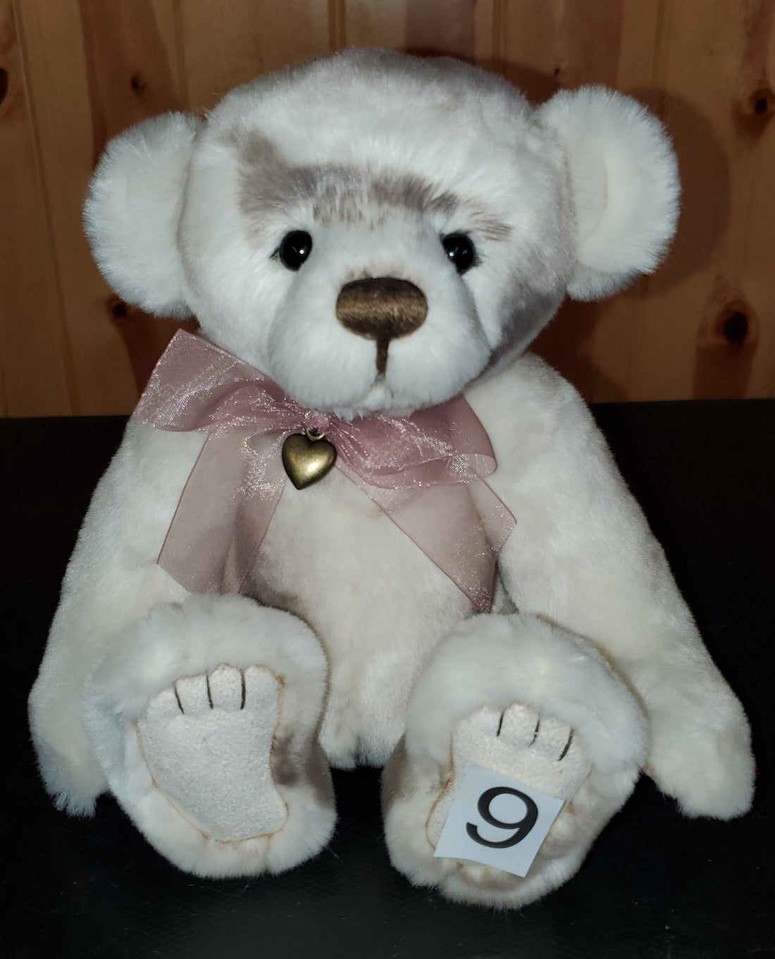 Lunnet - 11" Cream and Tan Plush Mona's Sibling by Charlie Bears