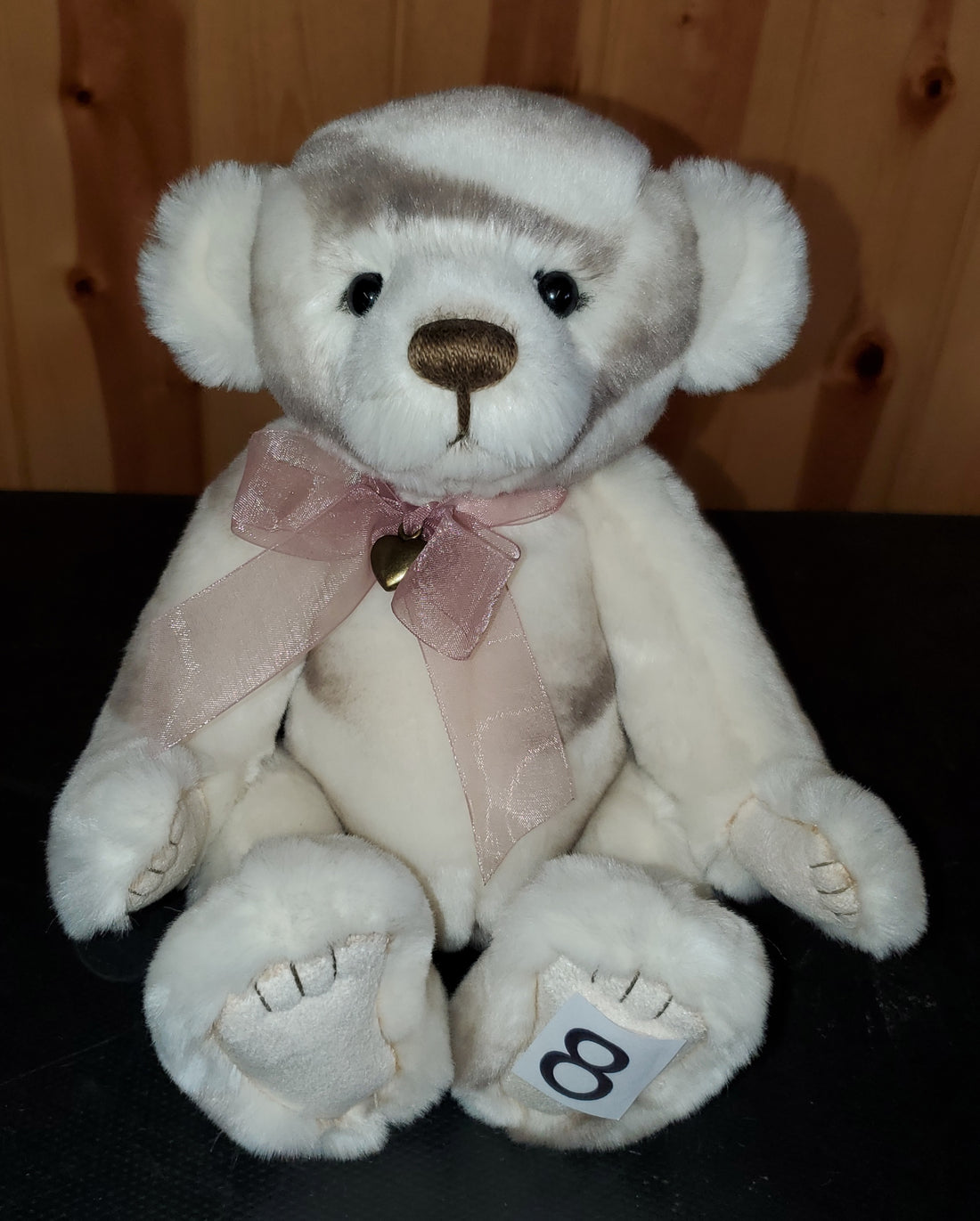 Lunnet - 11" Cream and Tan Plush Mona's Sibling by Charlie Bears