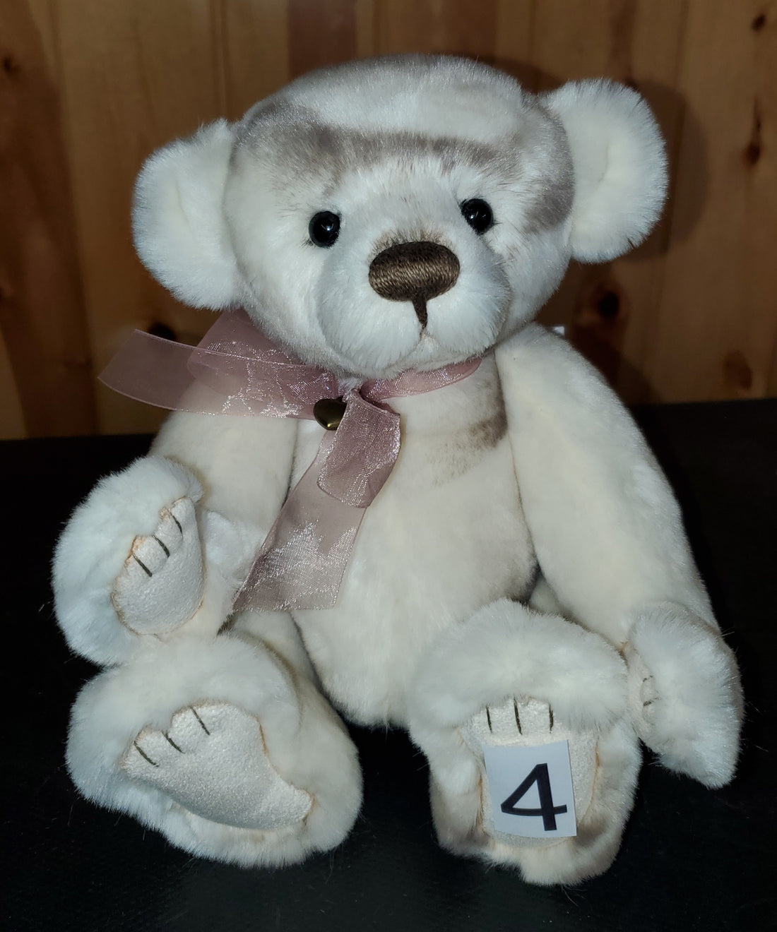 Lunnet - 11" Cream and Tan Plush Mona's Sibling by Charlie Bears