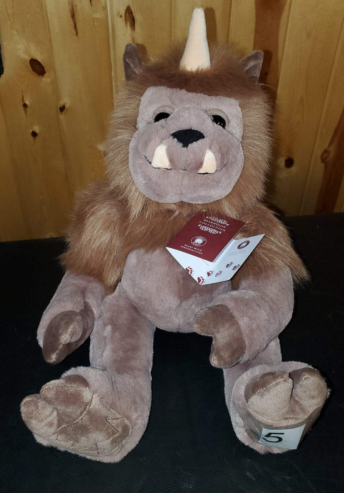 Quarry - 11" Soft Huggable Bearhouse Ogre by Charlie Bears Ogres and Giants  - Safe for 18 months and up! (Copy)