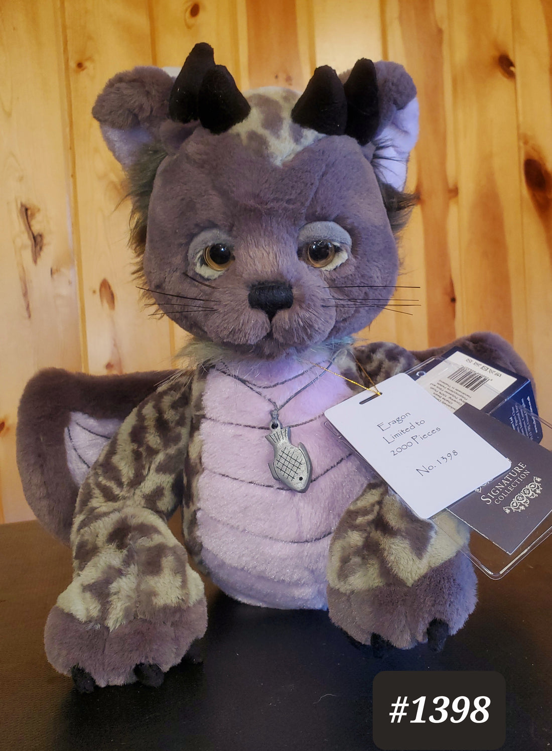 Eragon - 11.5" Tall Tatzelwurm Limited Edition designed by Ali Montgomery for Charlie Bears