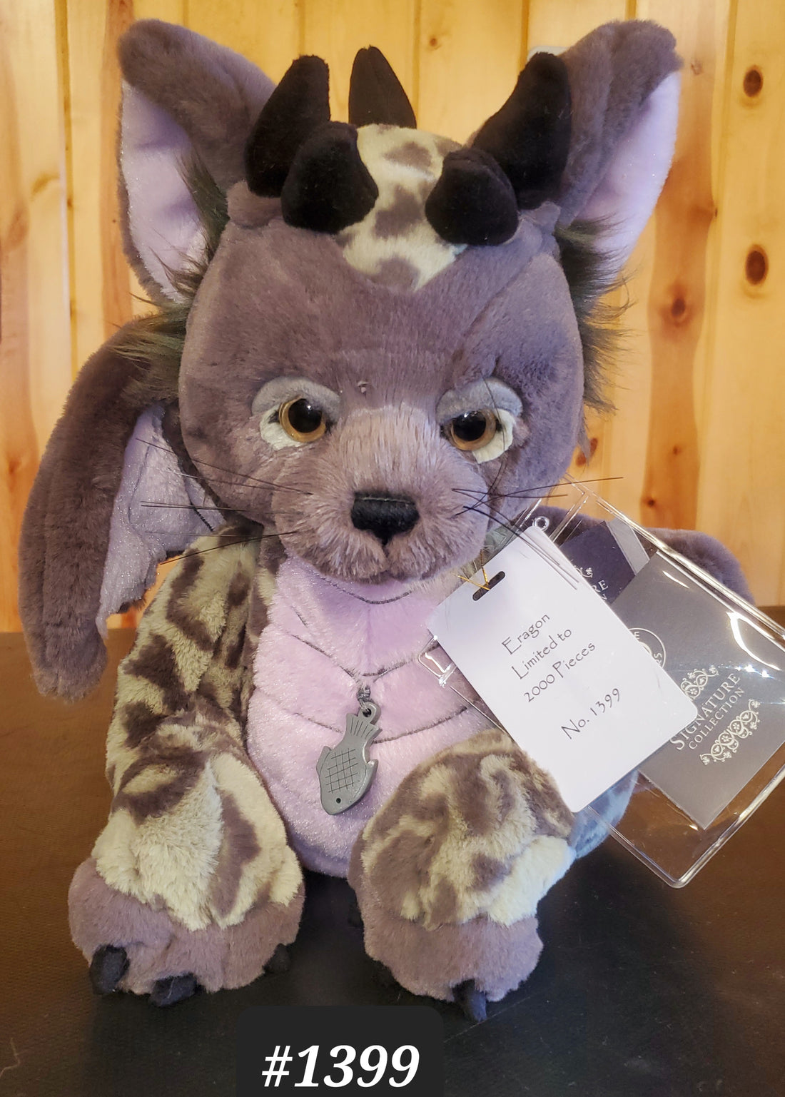 Eragon - 11.5" Tall Tatzelwurm Limited Edition designed by Ali Montgomery for Charlie Bears