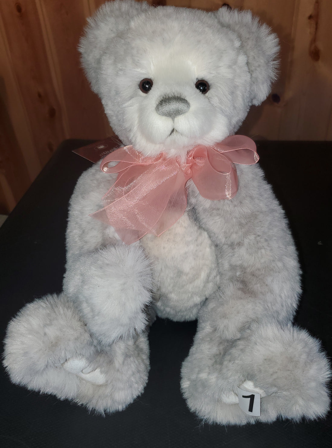 Belinda - 15.5" Super Soft Grey Tipped Plush by Charlie Bears