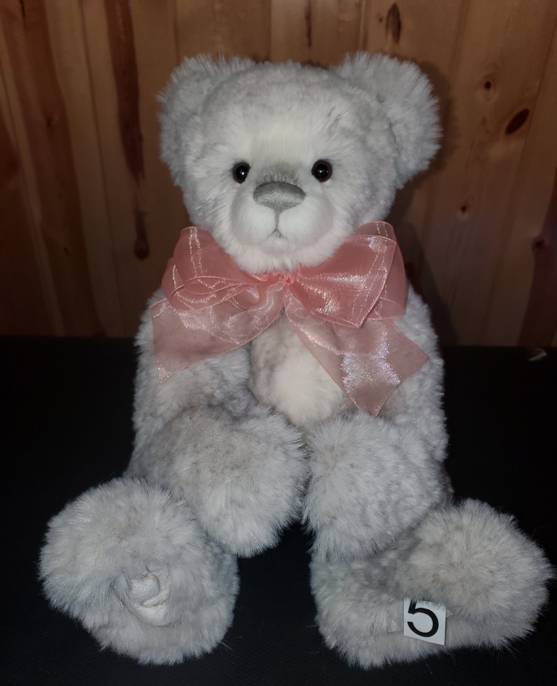 Belinda - 15.5" Super Soft Grey Tipped Plush by Charlie Bears