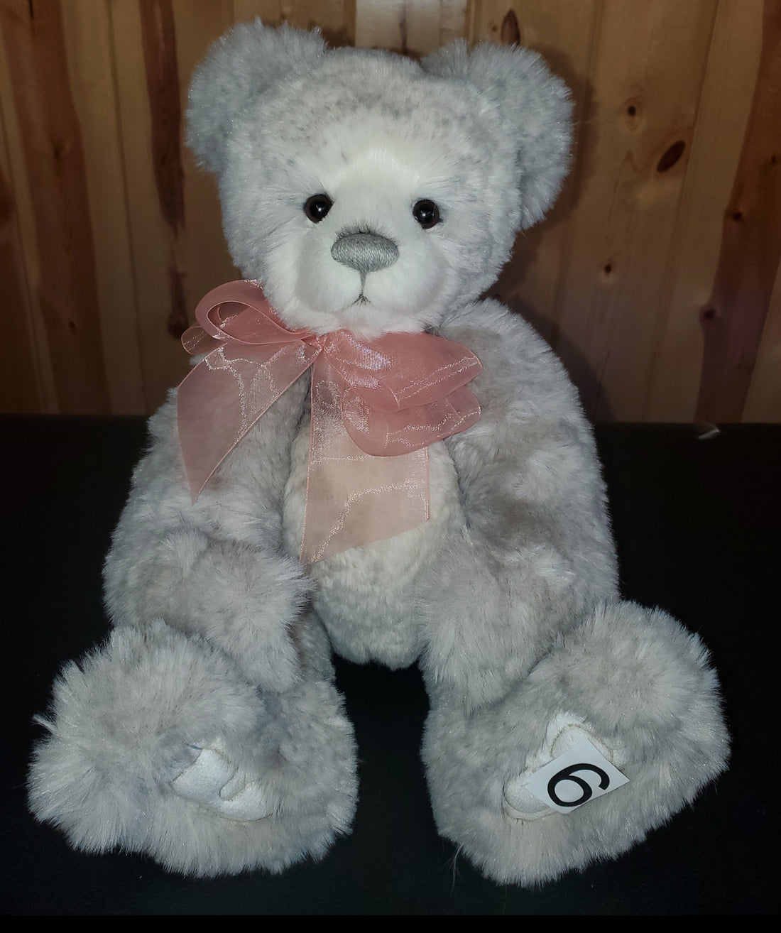 Belinda - 15.5" Super Soft Grey Tipped Plush by Charlie Bears