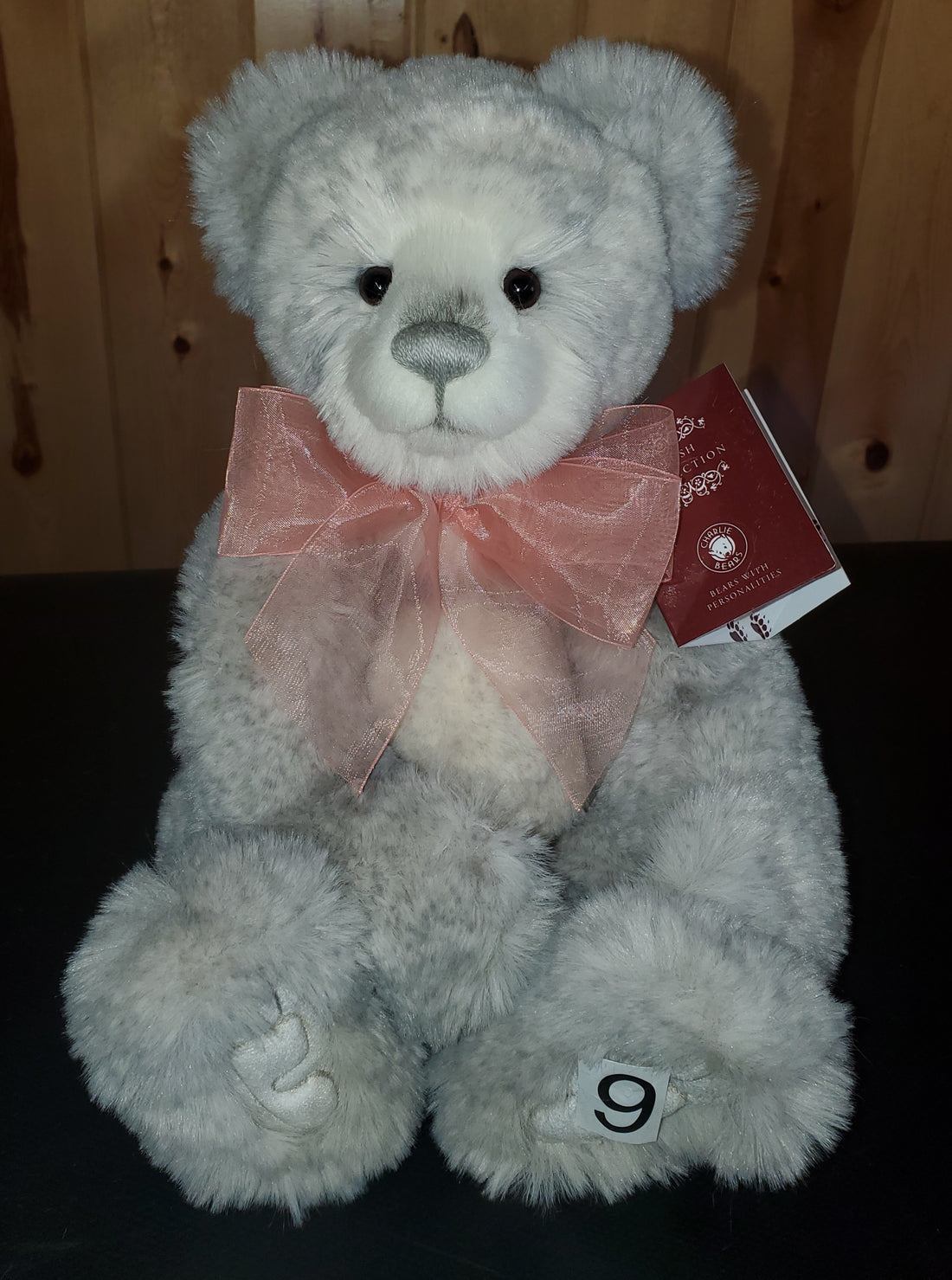 Belinda - 15.5" Super Soft Grey Tipped Plush by Charlie Bears