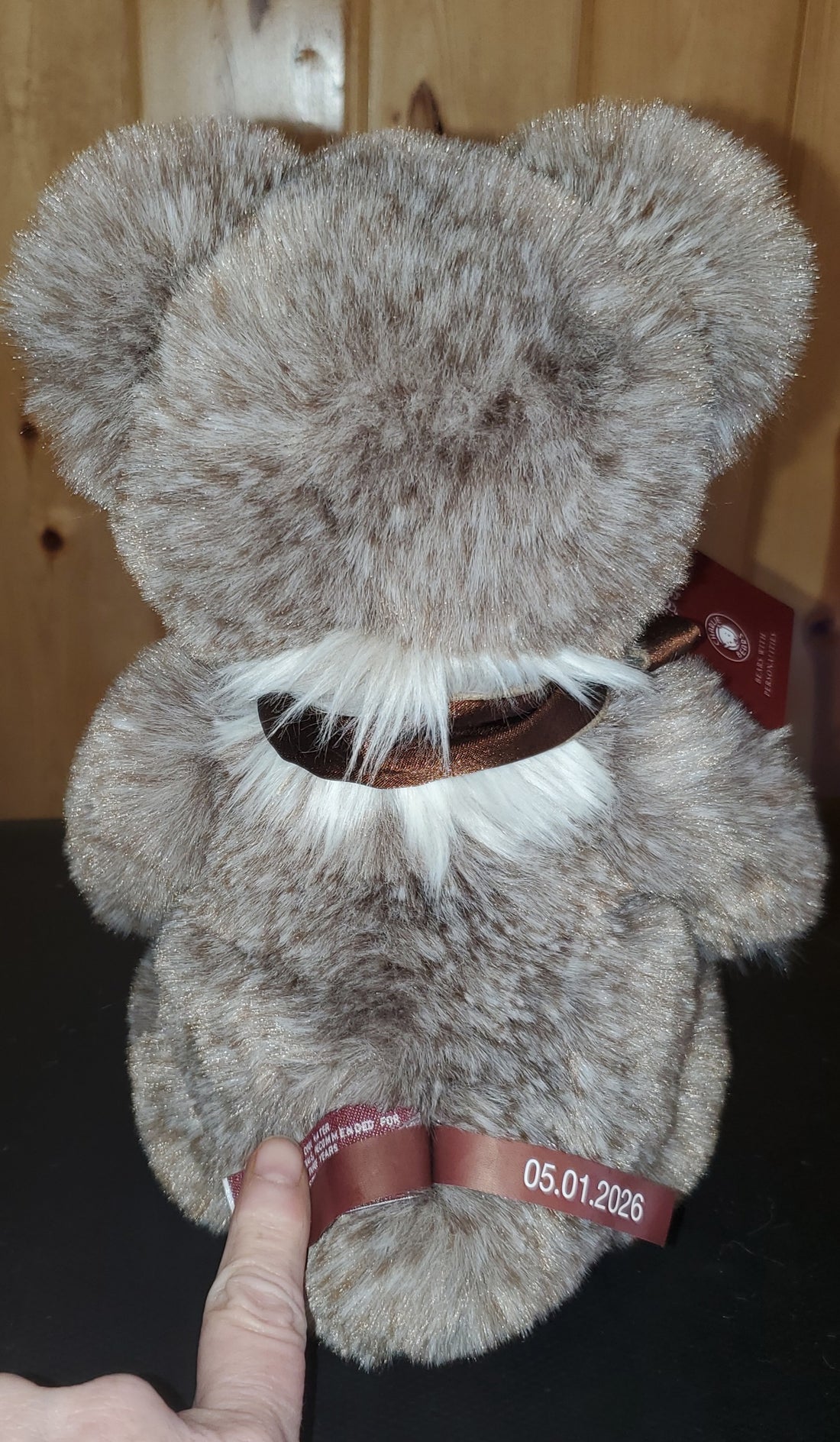 Norman - 13.5" Granville's Shimmering Taupe and Cream Brother by Charlie Bears