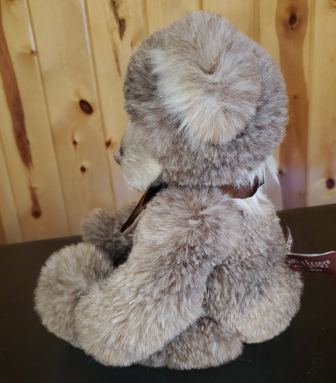 Norman - 13.5" Granville's Shimmering Taupe and Cream Brother by Charlie Bears