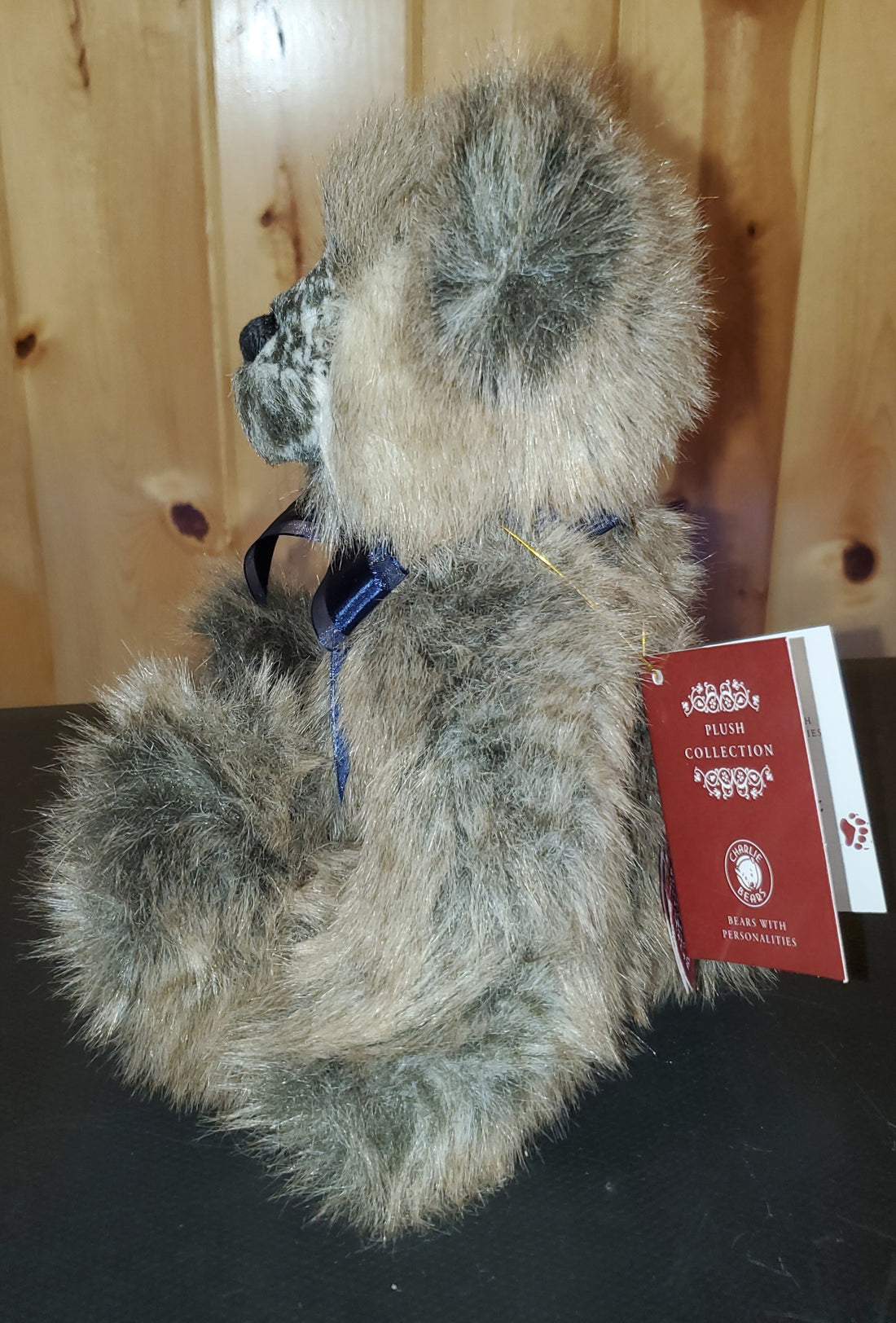 Happy - 11.5" Taupe and Brown Plush by Charlie Bears