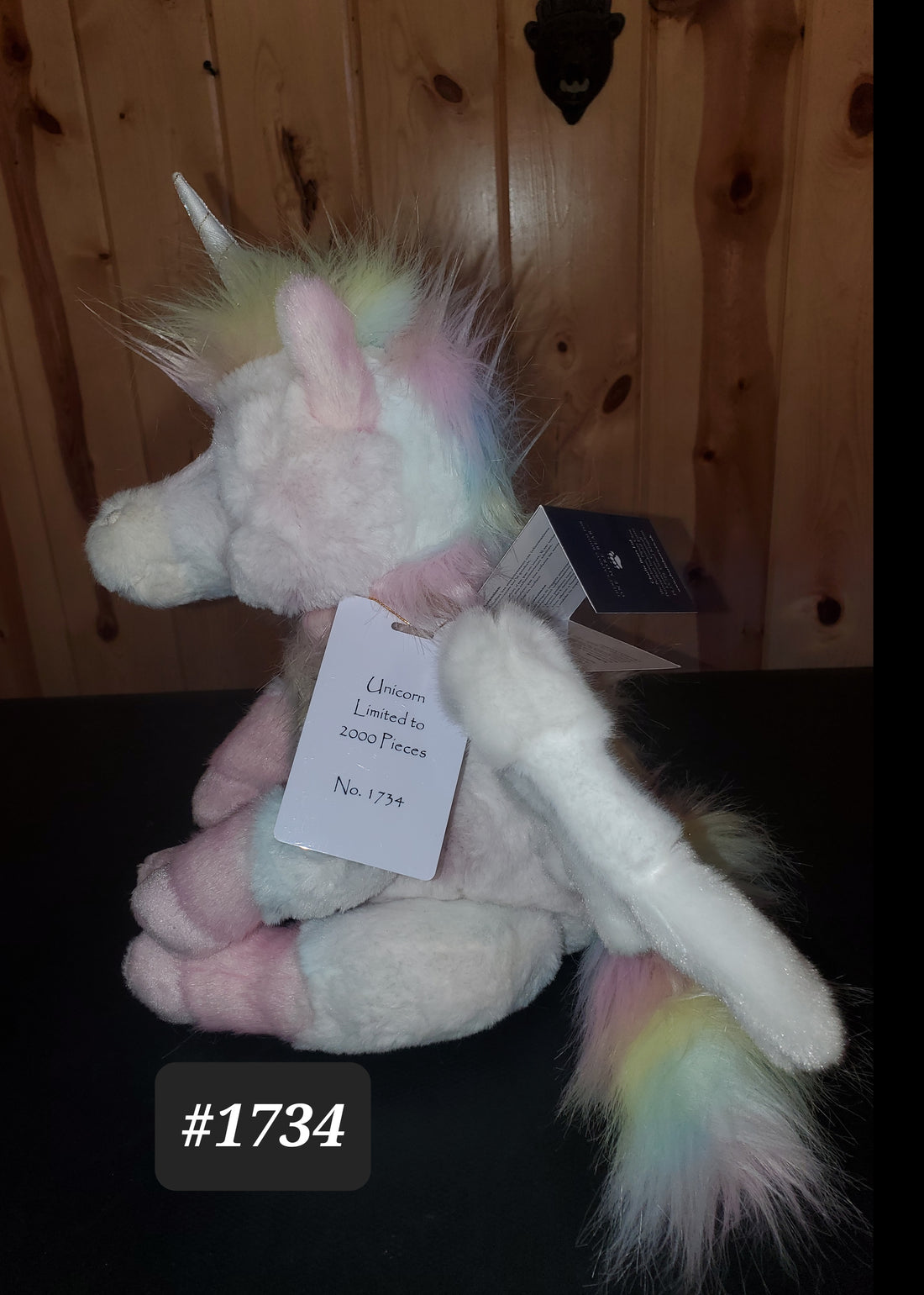 Unicorn - 14.5" Plush - Charlie Bears Signature Collection