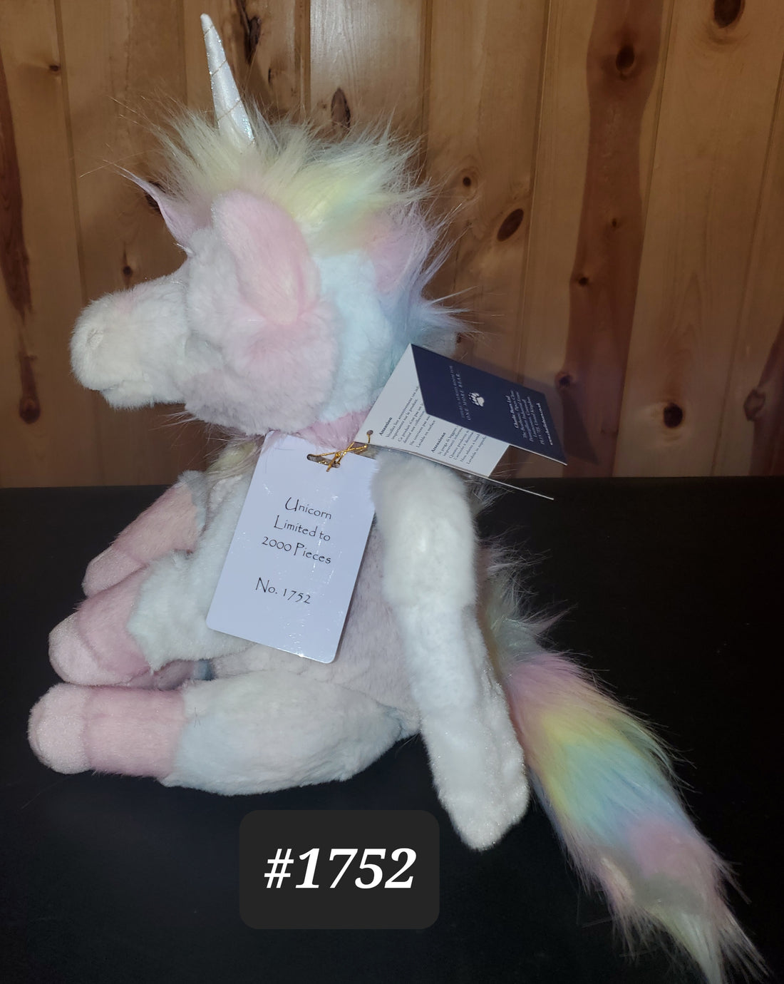 Unicorn - 14.5" Plush - Charlie Bears Signature Collection