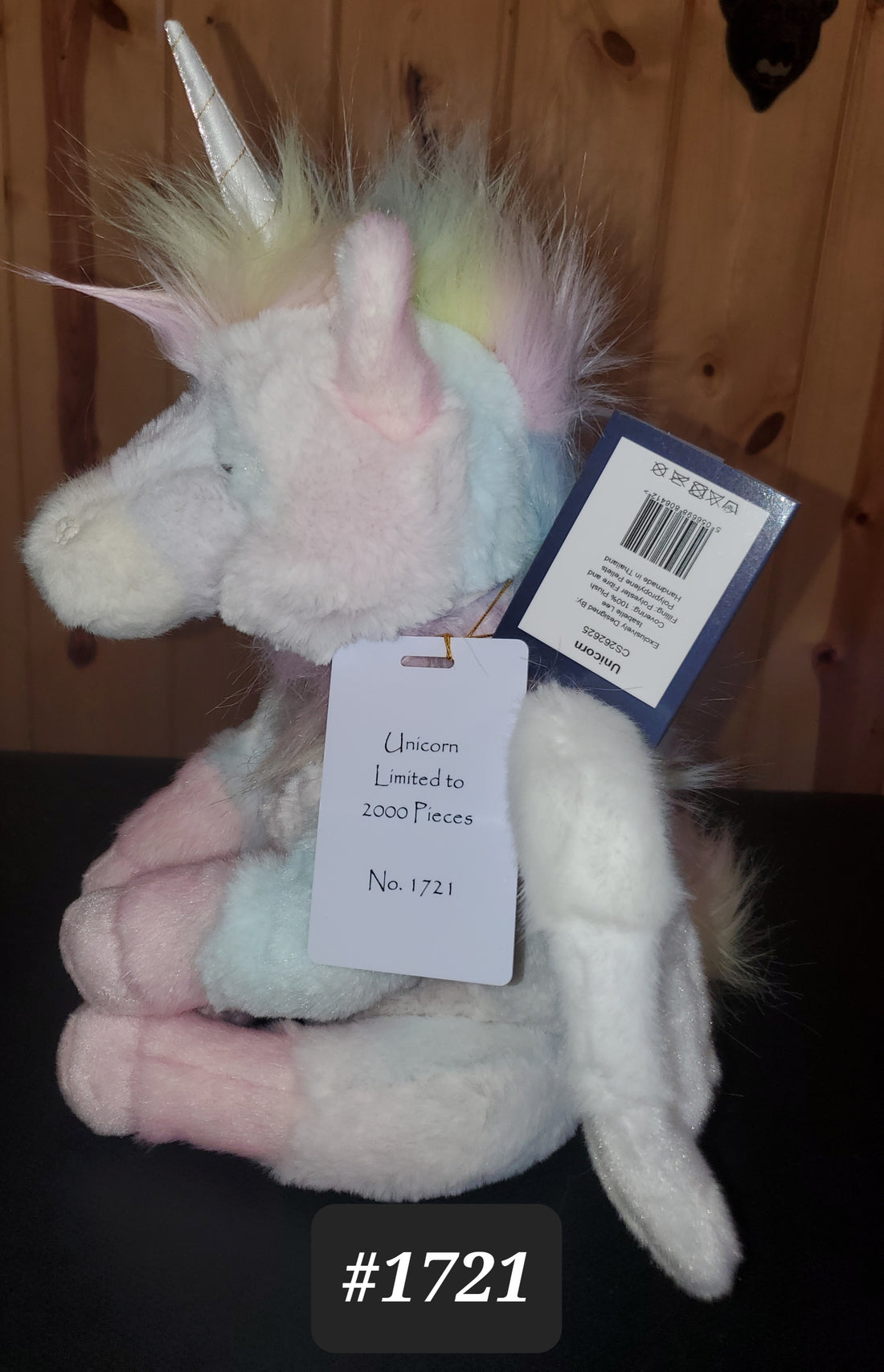 Unicorn - 14.5" Plush - Charlie Bears Signature Collection