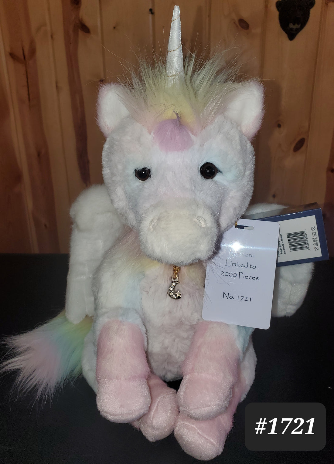 Unicorn - 14.5" Plush - Charlie Bears Signature Collection