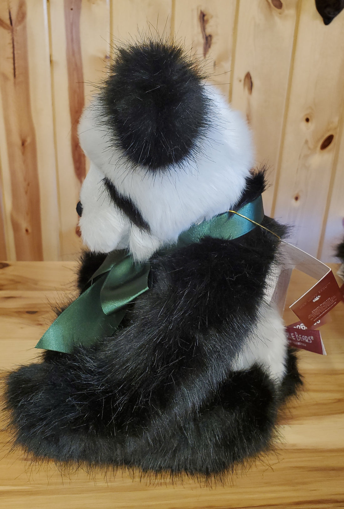 Davidson - 15" Black and White Panda w/ Grey Tipping by Charlie Bears