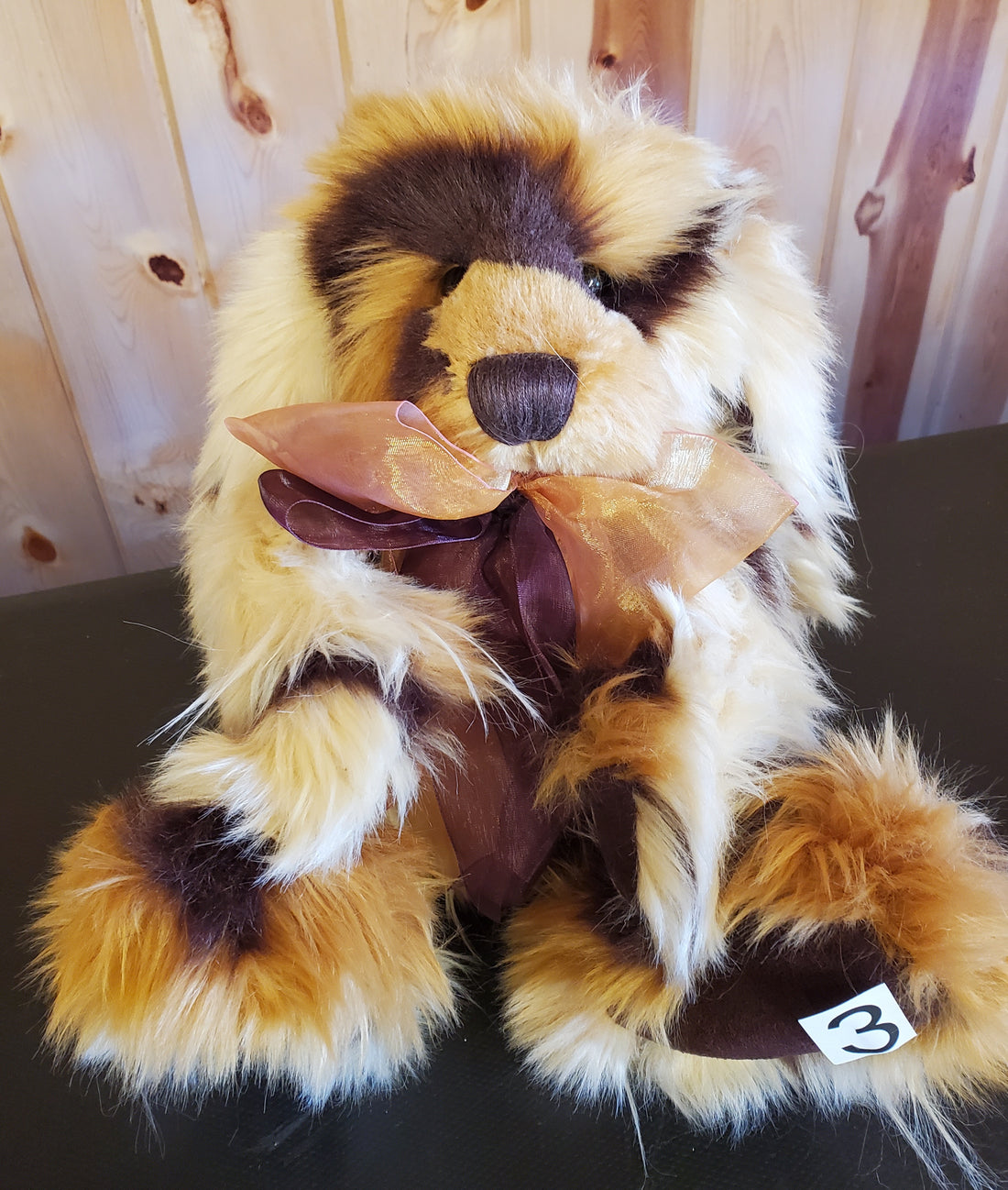 Wigglebottom - 15" Brown, Tan, and Gold Bunny Rabbit by Charlie Bears
