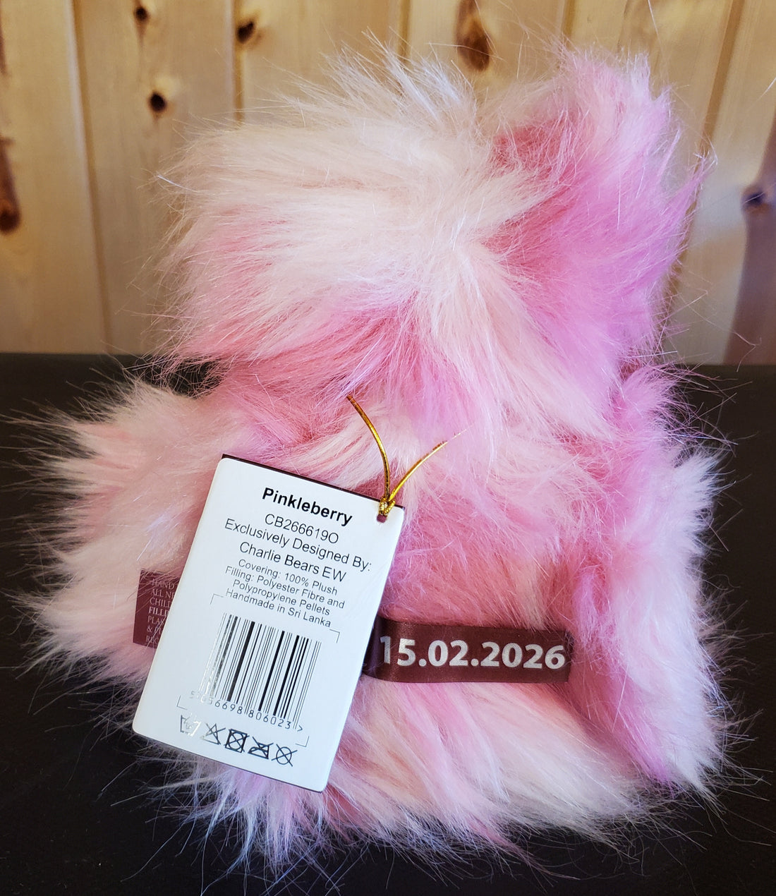 Pinkleberry - 10" Pink Plush by Charlie Bears