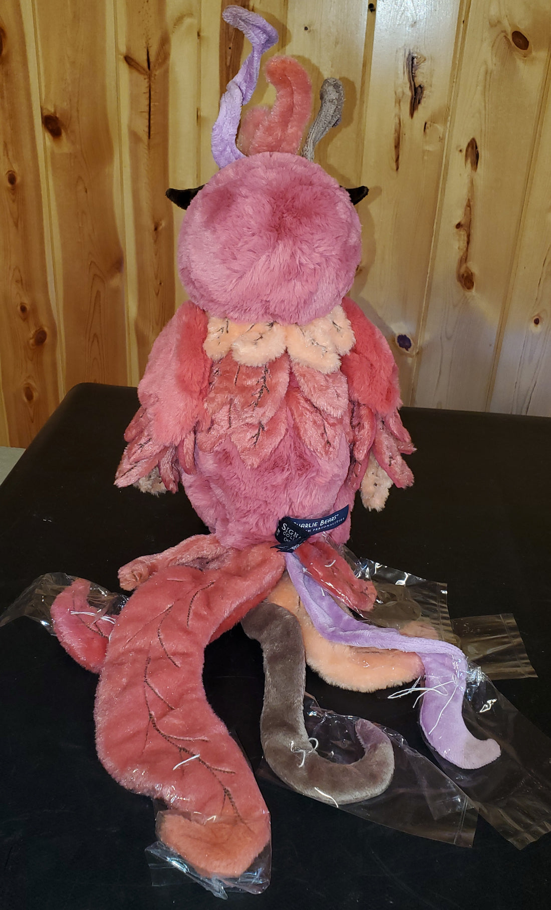 Jinzi - 13" Phoenix Charlie Bears Signature Collection designed by Ali Montgomery
