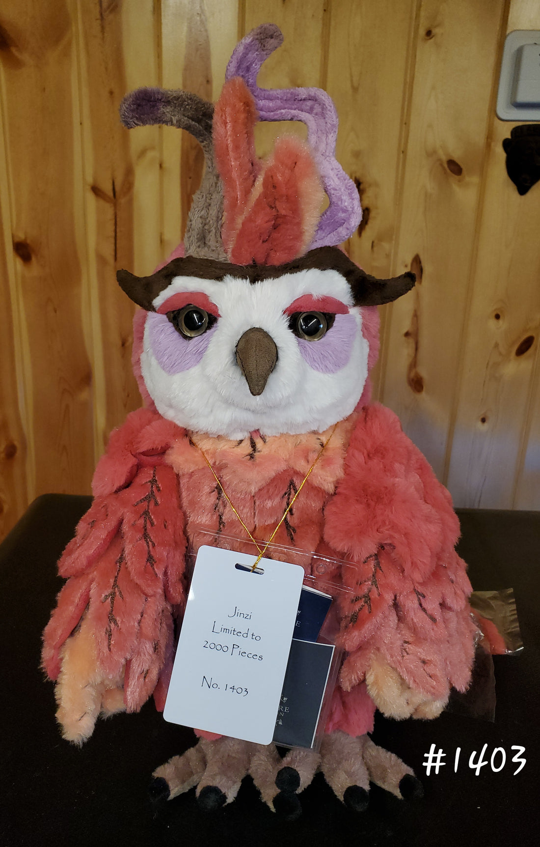 Jinzi - 13" Phoenix Charlie Bears Signature Collection designed by Ali Montgomery