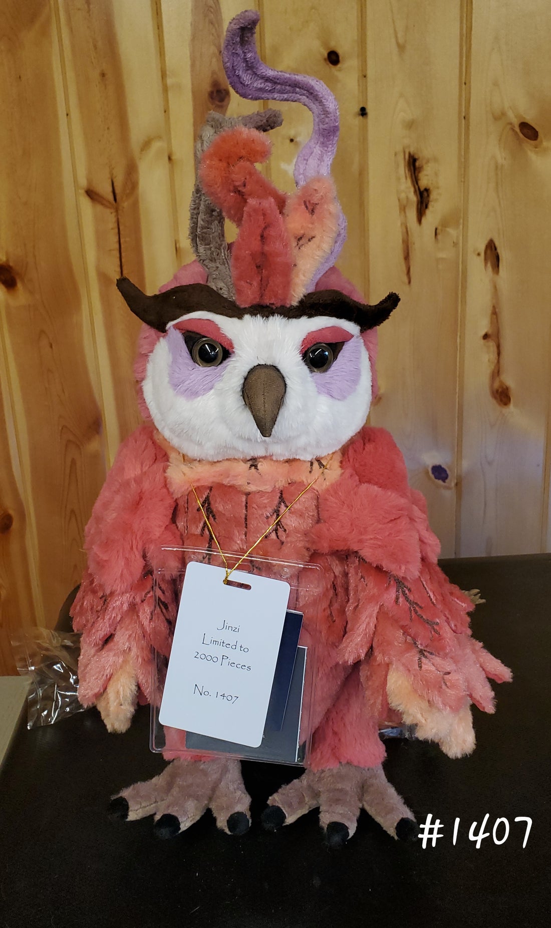 Jinzi - 13" Phoenix Charlie Bears Signature Collection designed by Ali Montgomery