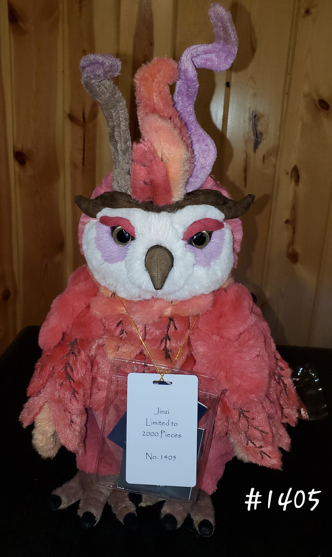 Jinzi - 13" Phoenix Charlie Bears Signature Collection designed by Ali Montgomery