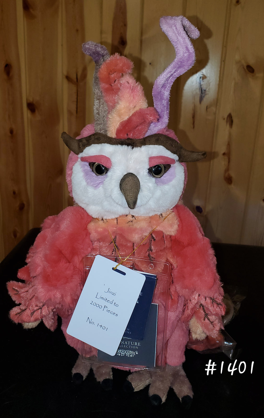 Jinzi - 13" Phoenix Charlie Bears Signature Collection designed by Ali Montgomery