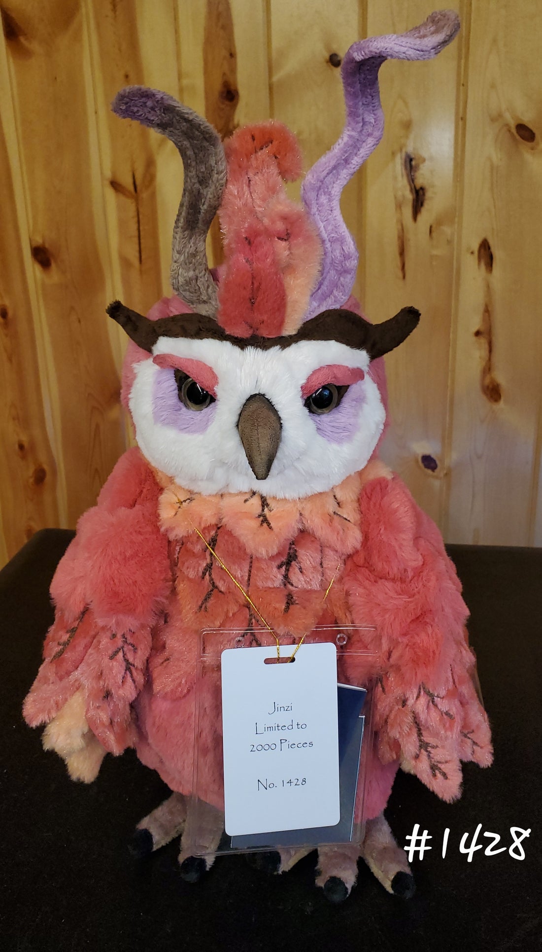 Jinzi - 13" Phoenix Charlie Bears Signature Collection designed by Ali Montgomery