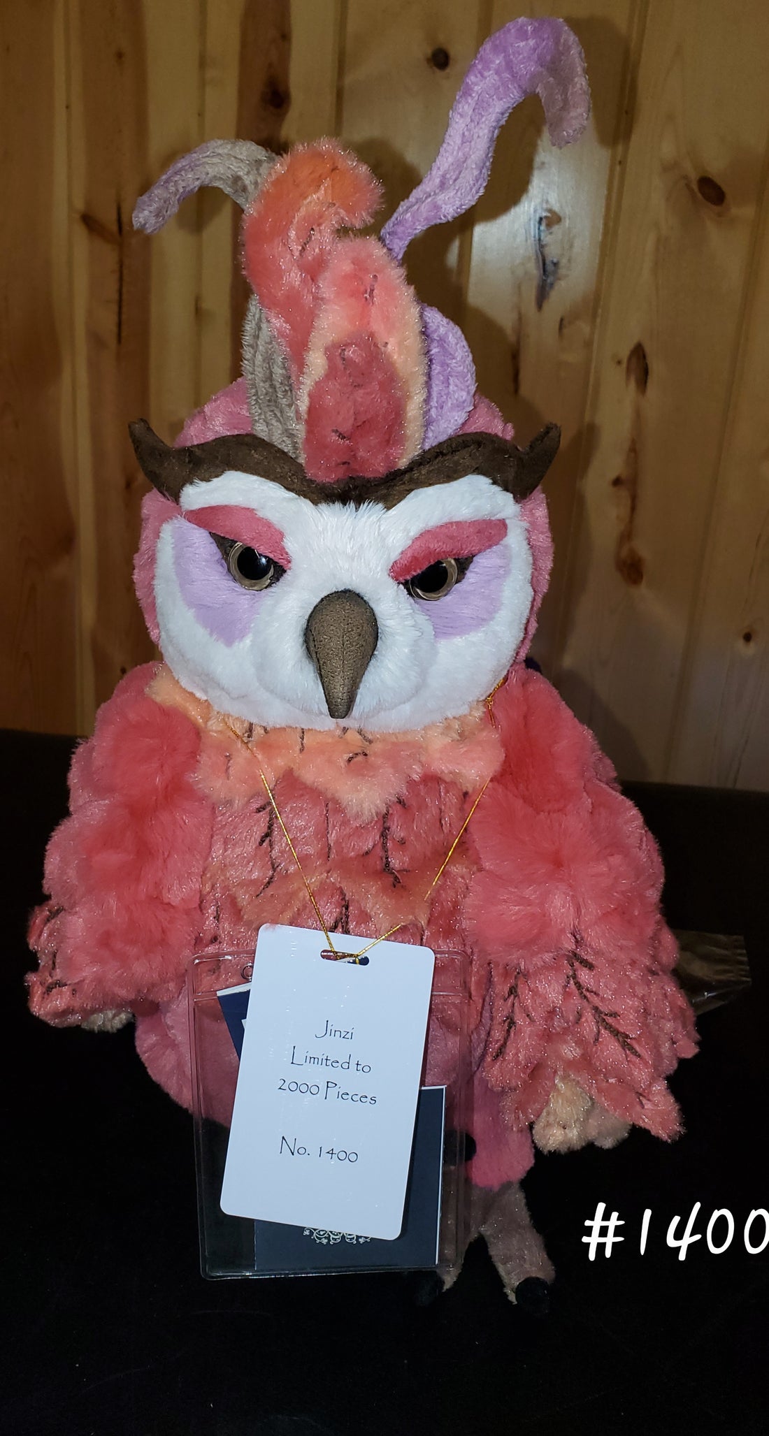 Jinzi - 13" Phoenix Charlie Bears Signature Collection designed by Ali Montgomery